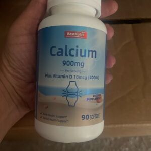 BestNutri Calcium 900mg with Vitamin D Supplement cl